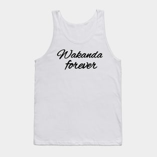 Wakanda forever Tank Top